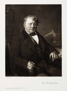 Christian Friedrich Schönbein, químico alemán, c 1860