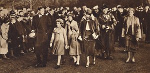Mañana de Navidad, Sandringham, 1936, 1937