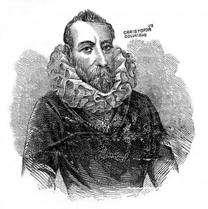 Cristóbal Colón, explorador y comerciante italiano, c1872