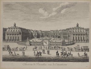 Castillo de Versalles en 1682, 1682