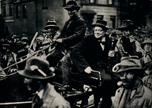 Churchill en Belfast de nuevo, 1926, 1945 de Unbekannt
