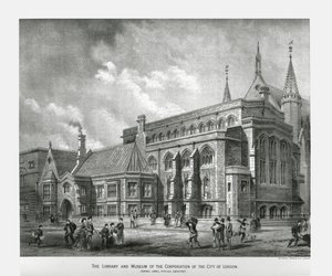Biblioteca y Museo de la Ciudad de Londres, 1886 de Unbekannt