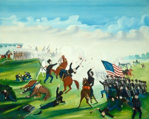 Batalla de la Guerra Civil, 1861 o después de Unbekannt
