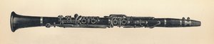 Clarinete, 1895 de Unbekannt