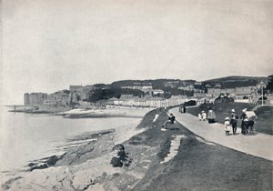 Clevedon - La Playa Verde, 1895 de Unbekannt