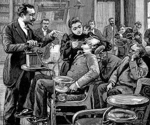 Clínica en la Escuela de Odontología, París, 1892 de Unbekannt