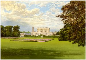 Cliveden, Buckinghamshire, hogar del Duque de Westminster, c1880