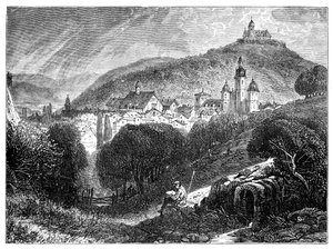 Coburg, Baviera, Alemania, 1900 de Unbekannt