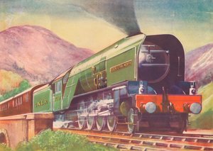 Locomotora Cock O The North, L.N.E.R., en las Tierras Altas, 1940 de Unbekannt