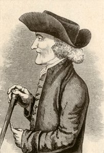 Sombrero de tres picos usado por un caballero cuáquero de Pensilvania, 1774