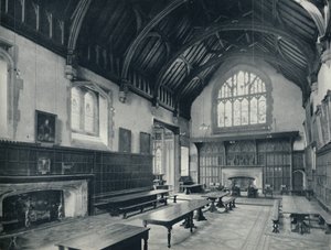 College Hall, mirando al oeste, 1926