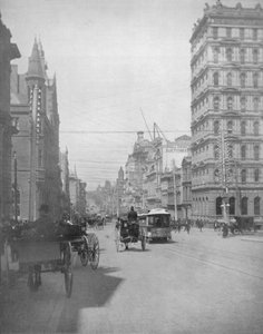 Calle Collins, Melbourne, siglo XIX