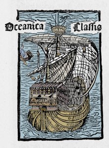 El barco de Colón, La Santa María, 1493 de Unbekannt