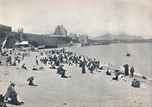 Colwyn Bay - Las arenas, 1895 de Unbekannt