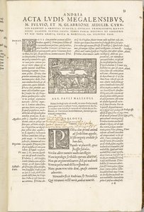 Comedias de Terencio por Jean de Roigny, 1552