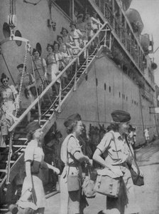 Desembarcando en Singapur, 1945