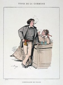 Comisario de Policía, Comuna de París, 1871 de Unbekannt