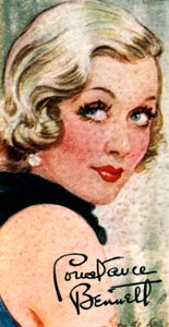 Constance Campbell Bennett, 1904-1965, actriz estadounidense, siglo XX de Unbekannt