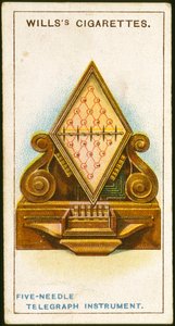 Telégrafo de 5 agujas de Cook y Wheatstone, 1837 1915 de Unbekannt