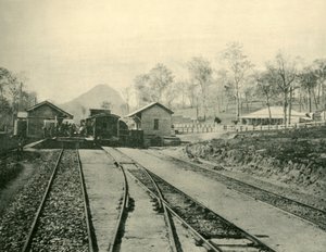 Estación de tren de Cooran, Queensland, 1901 de Unbekannt