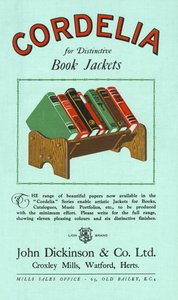 Cordelia para cubiertas de libros distintivas, 1928 de Unbekannt