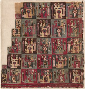 Fragmento de esquina, probablemente de una túnica, c. 700-1100 de Unbekannt