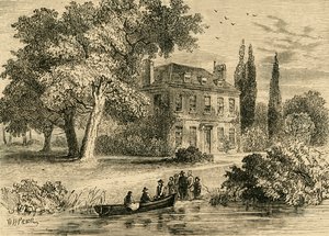 Casa Corney, en 1760, c1878 de Unbekannt