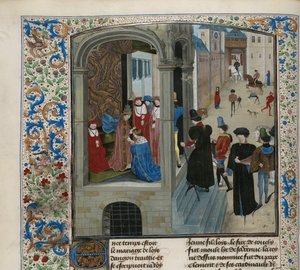 Coronación de Carlos VI de Francia, ca. 1470-1475 de Unbekannt