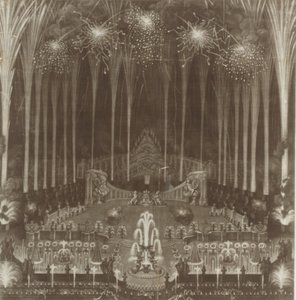 Coronación de la Zarina Isabel, Moscú, 25 de Abril de 1742