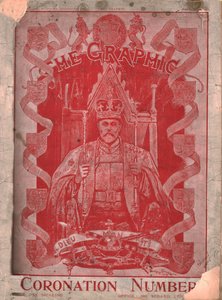 Coronación del Rey Eduardo VII, portada de la revista The Graphic, 13 de agosto de 1902 de Unbekannt