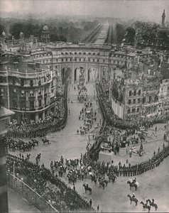 Coronación del Rey Jorge V y la Reina María, Londres, 1911 de Unbekannt