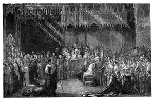 Coronación de la Reina Victoria en la Abadía de Westminster, Londres, 28 de junio de 1838, 1900 de Unbekannt