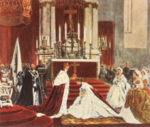 Coronación de Guillermo I en Königsberg, 18 de octubre de 1861 de Unbekannt