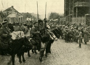 Soldados cosacos, Primera Guerra Mundial