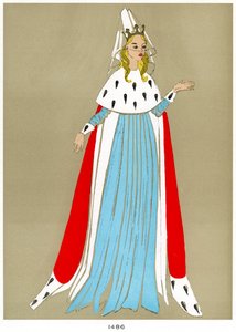 Traje de 1486, principios a mediados del siglo XX