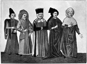 Trajes, siglo XV, 1910 de Unbekannt