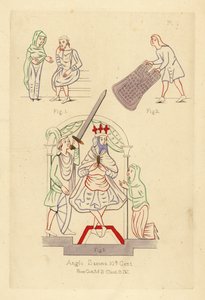 Trajes de los anglosajones de Unbekannt