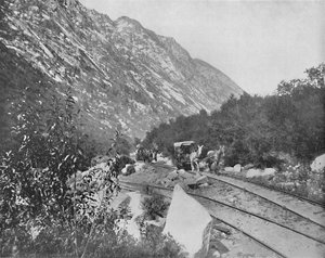 Cañón de Cottonwood, Utah, c1897 de Unbekannt