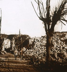 Coucy-le-Château, Francia, c1914-c1918 de Unbekannt