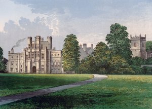 Coughton Court, Warwickshire, finales del siglo XIX de Unbekannt