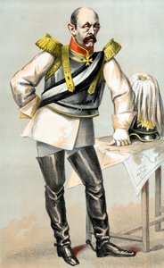 Conde Otto von Bismarck, estadista pruso-alemán, 1870 de Unbekannt