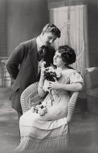Pareja enamorada de Unbekannt