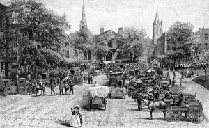 Plaza del Palacio de Justicia, Lexington, Kentucky de Unbekannt