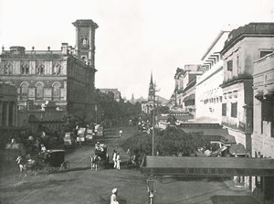 Calle de la Corte, Calcuta, India, 1895 de Unbekannt