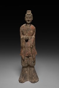 Figura de tumba de oficial de la corte, primer cuarto del siglo VI de Unbekannt