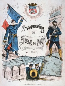 Portada de Souvenirs du Siège de Paris, 1870-1871 de Unbekannt