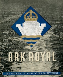 Portada del folleto sobre el HMS Ark Royal, 1942 de Unbekannt