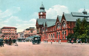 Mercado Crawford, Bombay, India, principios del siglo XX de Unbekannt