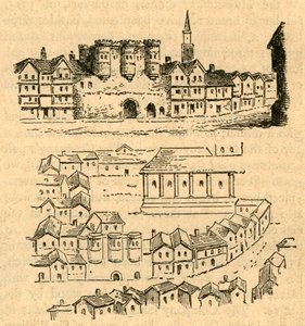 Casa Cromwell, del mapa de Aggass, 1897 de Unbekannt