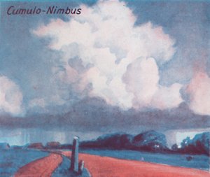 Cumulo-Nimbus - Una docena de las principales formas de nubes en el cielo, 1935 de Unbekannt